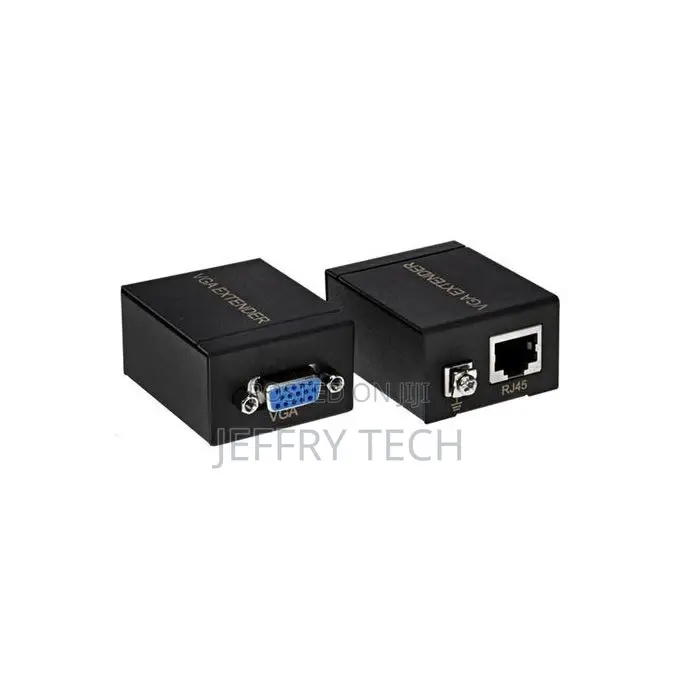 Vga Extender by Cable Ethernet Rj45 Up to 60m , Vga Signal