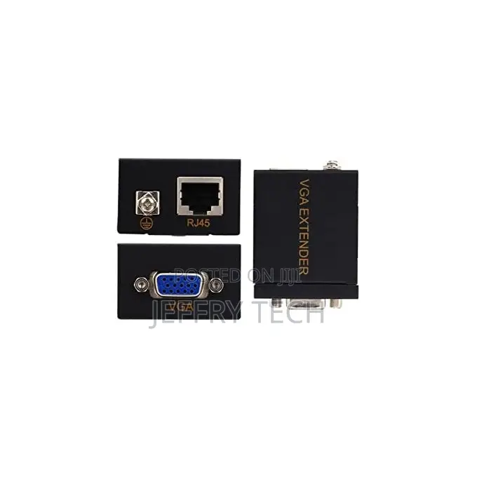 Vga Extender by Cable Ethernet Rj45 Up to 60m , Vga Signal