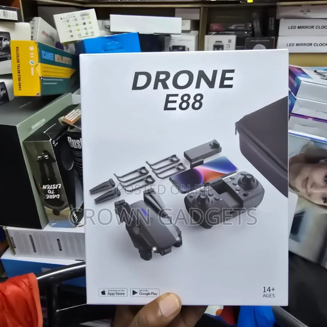 E88 Pro Foldable Drone – Camera With Wi-Fi FPV