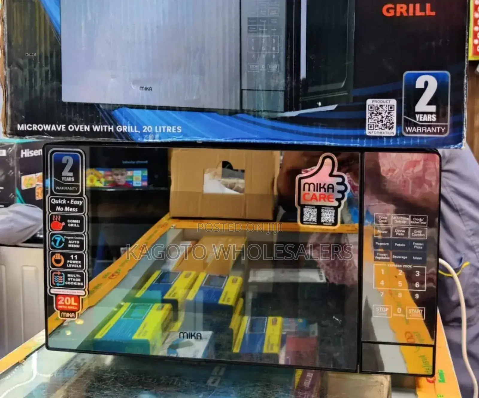 Mika Digital Microwave Plus Grill Mw20