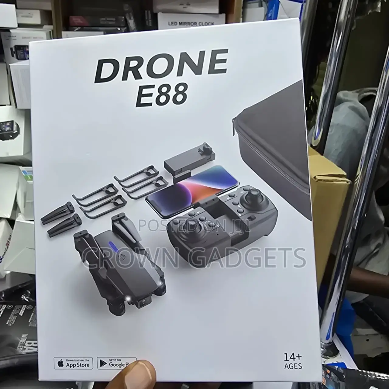 E88 Foldable Drone – Hd Camera, Fpv, Smart Flight Modes