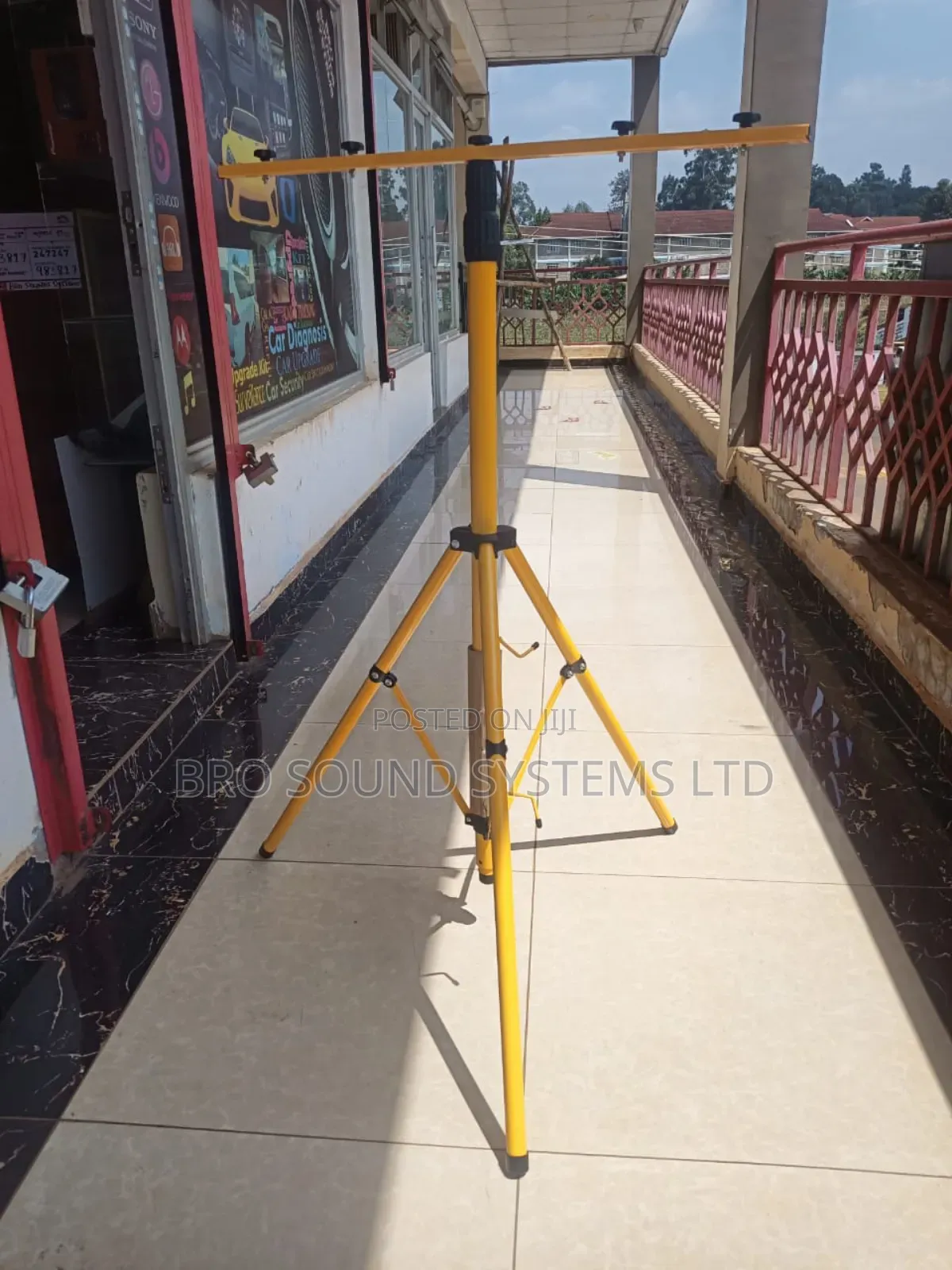 Outdoor / Indoor Floodlight Halogen Lights Tripod Stand