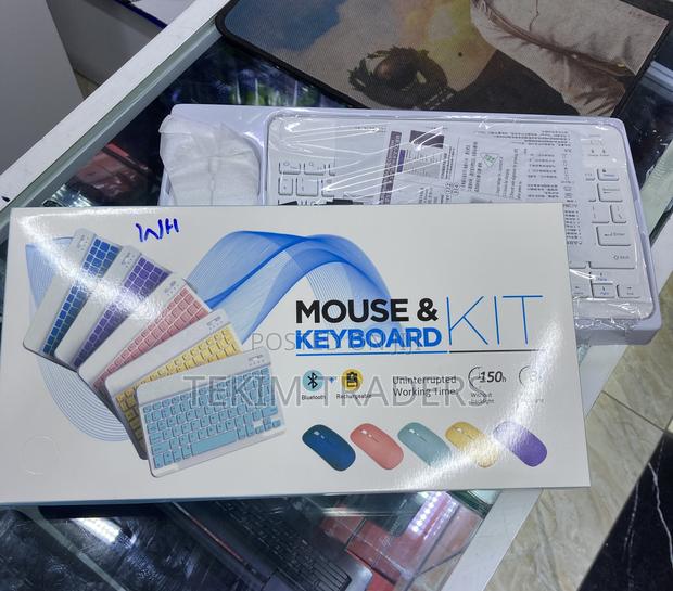 Rechargeable Wireless Keyboard Mouse – Bluetooth Pair - main view