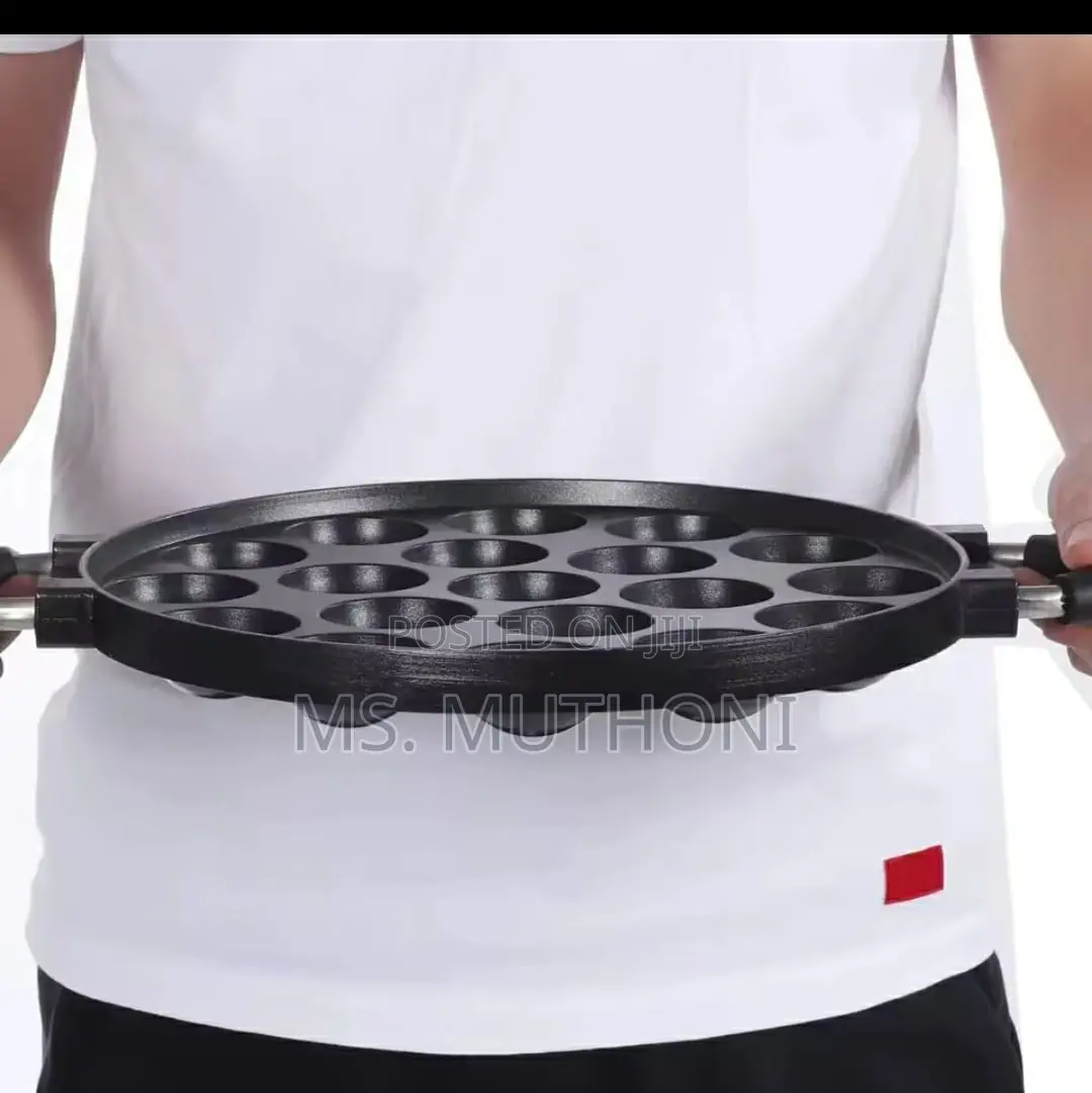 Happy Cook 12holes Non Stick Round Vitumbua Pan