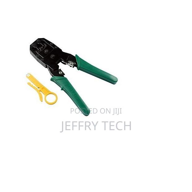 Crimping Pliers for Rj45 / Rj12 / Rj11 Network Cable + Stri - thumbnail 3