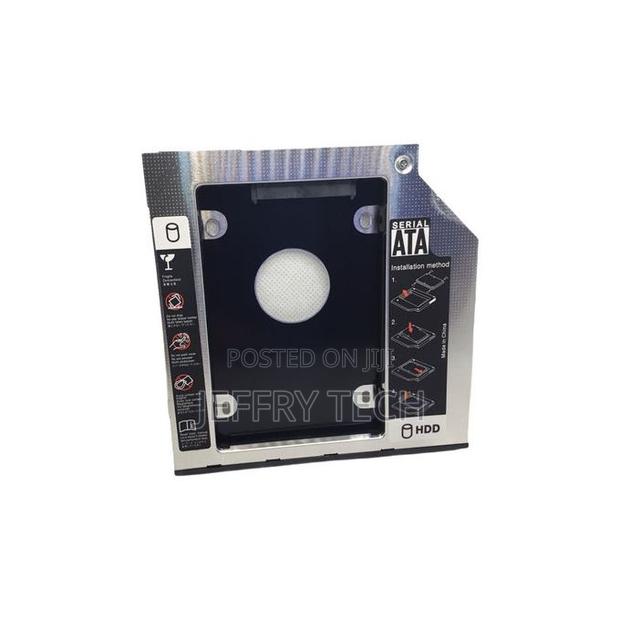 2.5" Second HDD Caddy, Sata to Sata Hard Drive, 9.5mm Cd/DVD - thumbnail 2