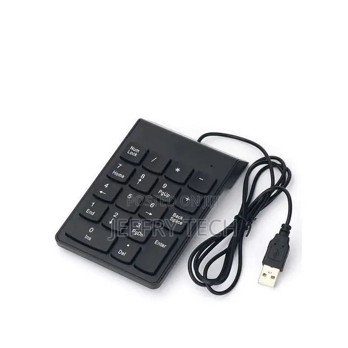 Mini Usb Numeric Keypad 18 Keys - Mini Numeric Keypad for W