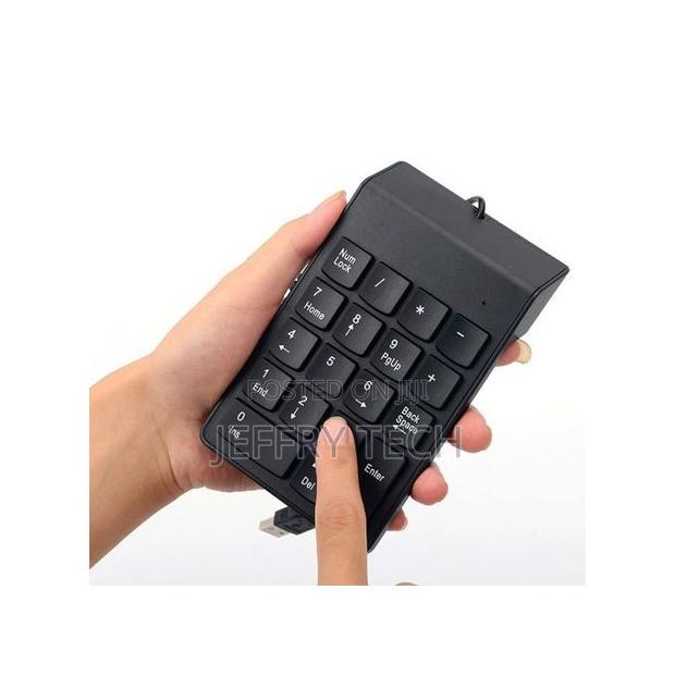 Mini Usb Numeric Keypad 18 Keys - Mini Numeric Keypad for W - thumbnail 2