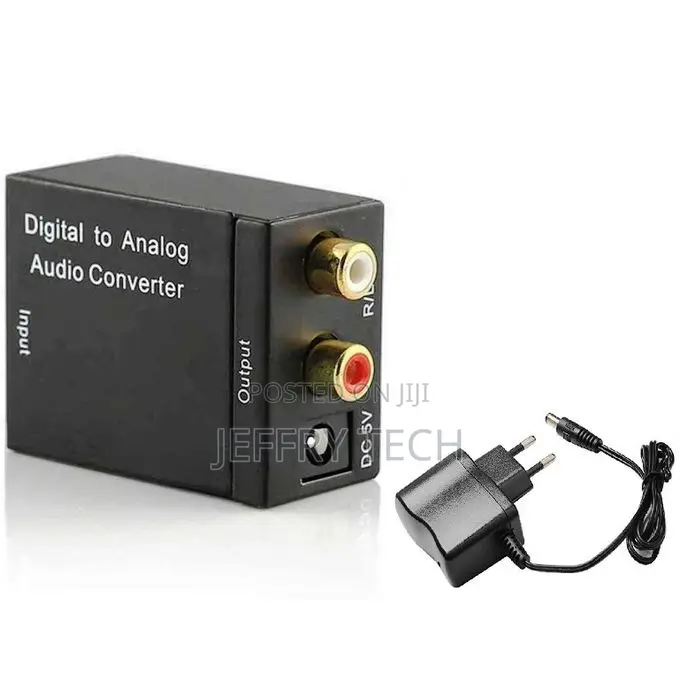 Digital Optical Coaxial Toslink Coaxial to Analog Rca L/R Au