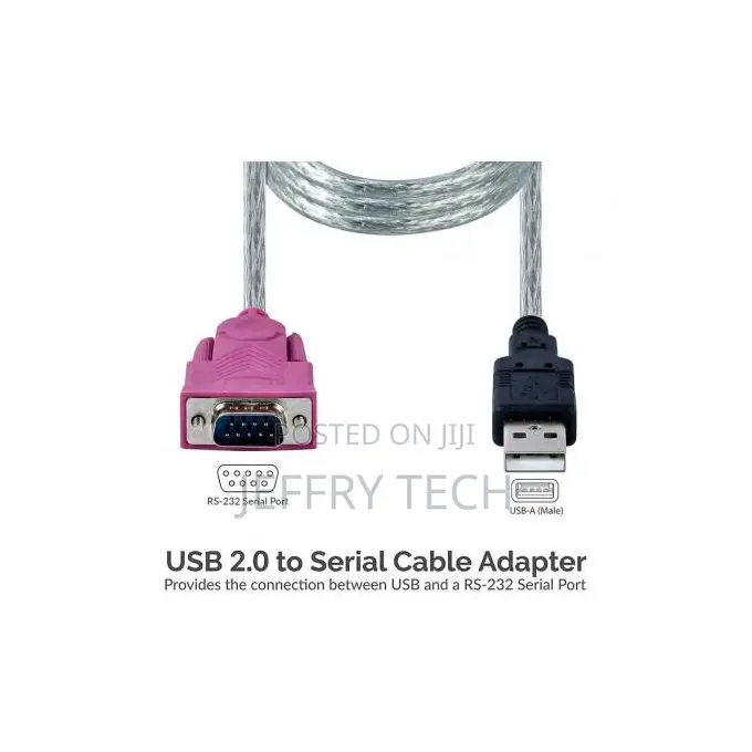 Usb to Rs232 Converter Cable, Db9 Serial