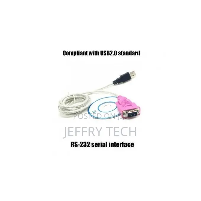 Usb to Rs232 Converter Cable, Db9 Serial