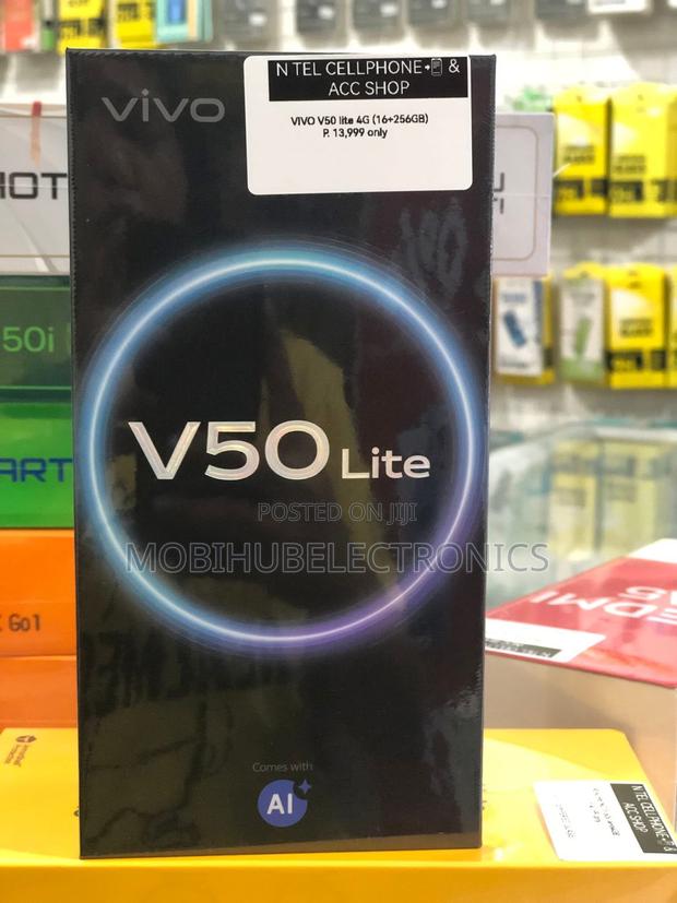 New Vivo V50 Lite 4G 256 GB Black