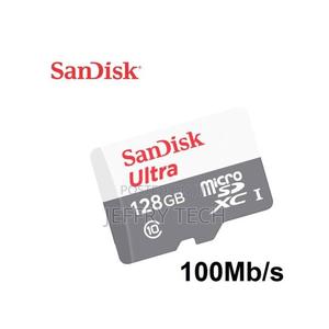Sandisk Micro SDHC Memory Card 128gb Speed ​​100 Mb/S, Clas - thumbnail 2