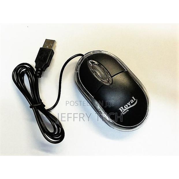 Royal Usb High Definition Optical Tracking Wired Mouse - main view