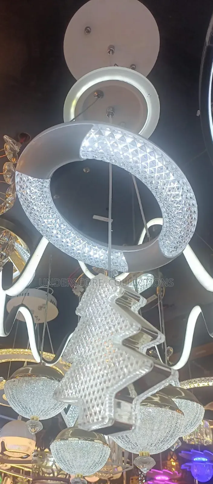 Executive Chandelier White Light