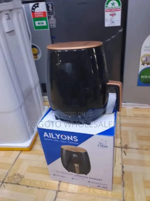 Black Electric 5 Litres Airfryer -Ailyons