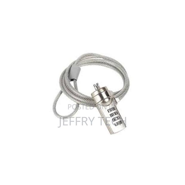 Laptop Security Cable With Combination Code Lock - thumbnail 3