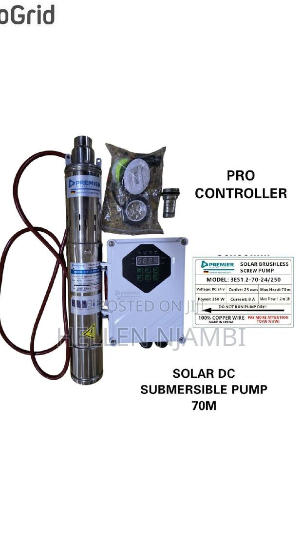 Premier 70m Pro Controller Solar Dc Submersible Pump - main view