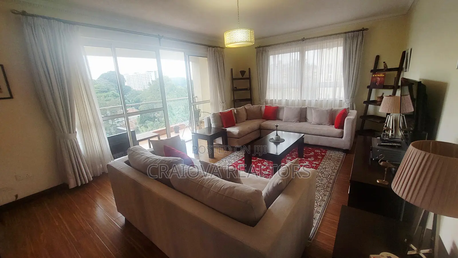 Furnished 3bdrm Apartment in Westlands for rent