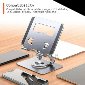 Desktop Tablet Stand, Aluminum Alloy Tablet Holder for 4-13
