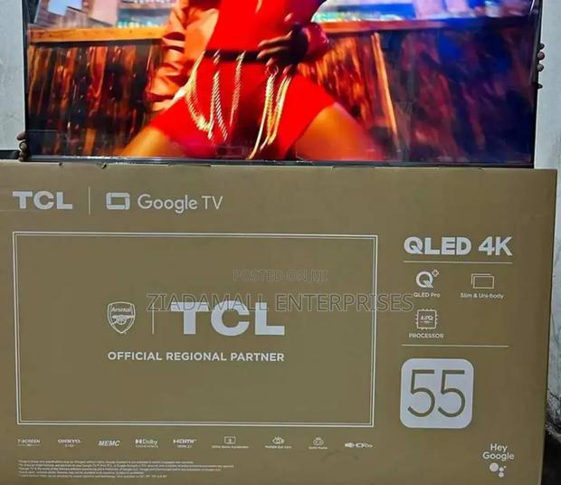"Tcl 55” Uhd Smart Tv – Powered by Google, Perfected - main view