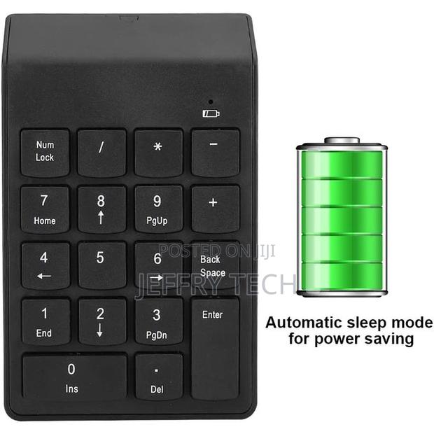 Mini Bluetooth Numeric Keyboard 18 Keys Financial Accounting