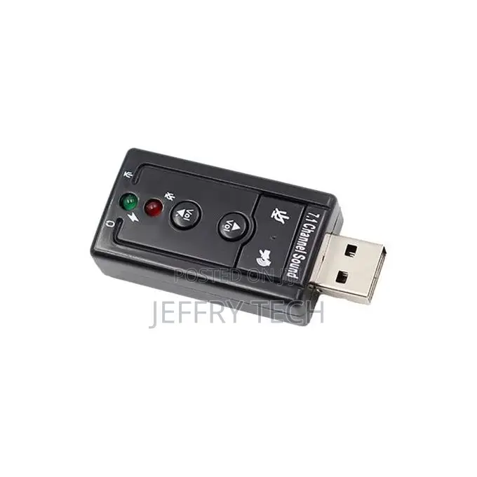 Usb Mini Sound Card 7.1 Ch Adapter / Usb Virtual Channel Sou