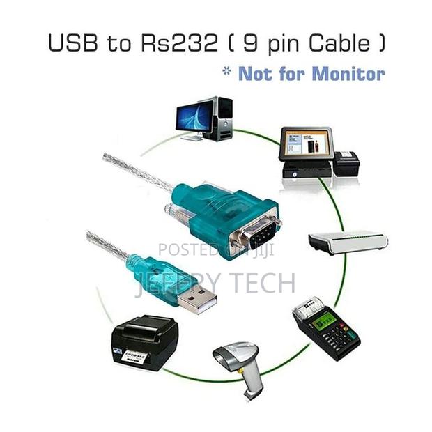 Usb to Rs-232 Cable Adapter Usb to Rs232 - thumbnail 2