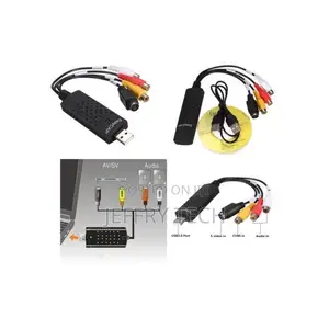 Easycap Usb 2.0 Video Capture Card Tv DVD VHS Audio Capture