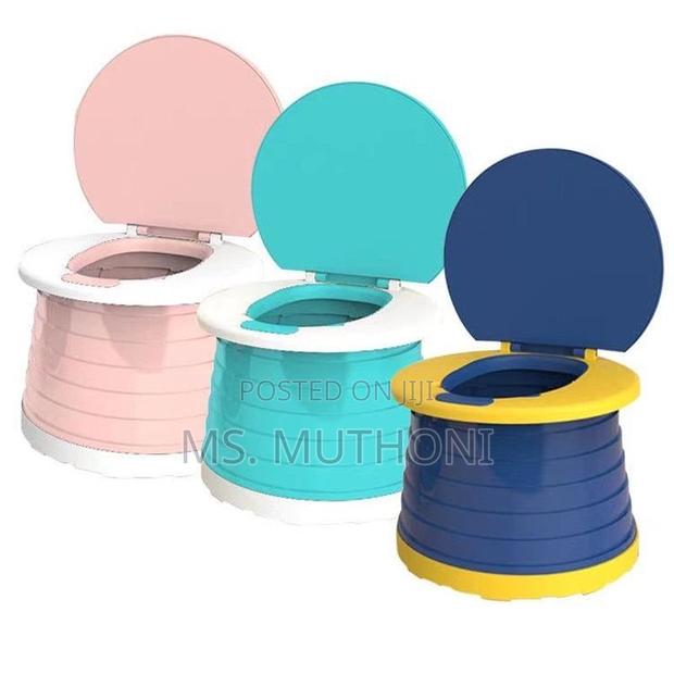 Foldable 2 in 1 Potty Trainer + 10 Disposable Bags - thumbnail 3