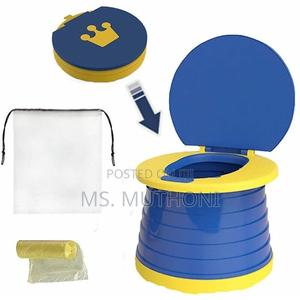 Foldable 2 in 1 Potty Trainer + 10 Disposable Bags - thumbnail 2