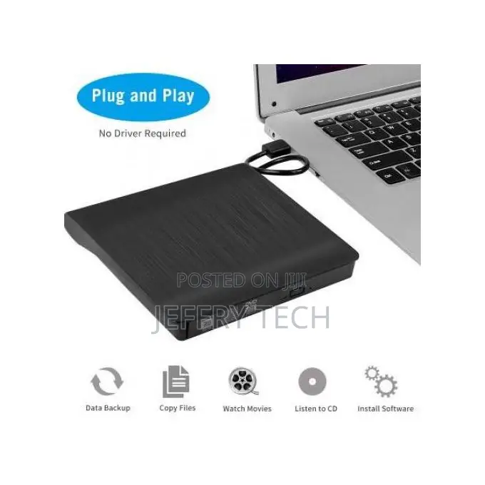 External High Speed ​​Cd DVD-Rw Burner Optical Drive Usb 3.0