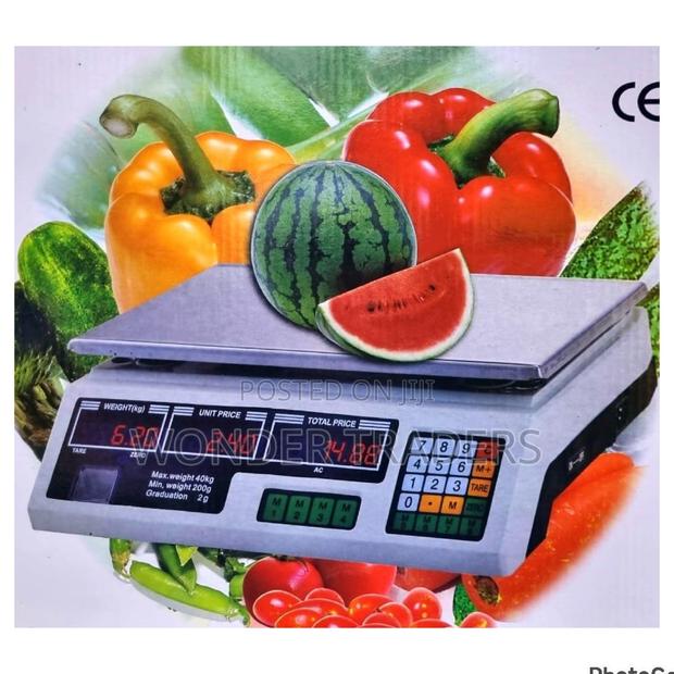 Acs 40kg Digital Computing Scale Armless - main view