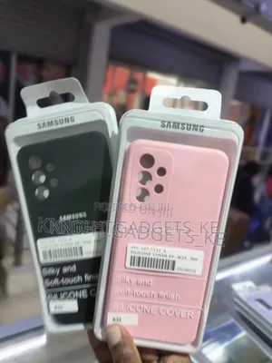 White- Samsung A33 Phone Case!