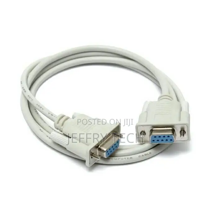 Rs232 Db9 Female to Female 9 Pin Serial Cable High 1.5 M