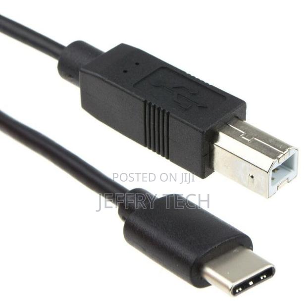 High Speed ​​Type C (Usb-C) to Type B Printer Cable 1.30m