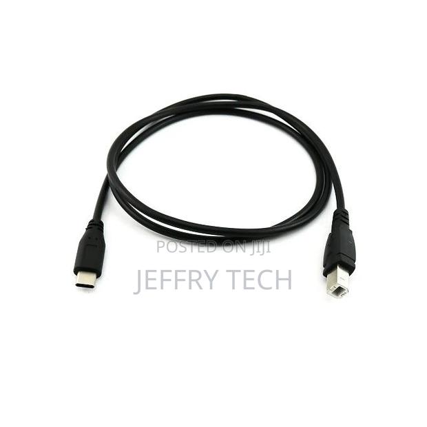 High Speed ​​Type C (Usb-C) to Type B Printer Cable 1.30m - thumbnail 2