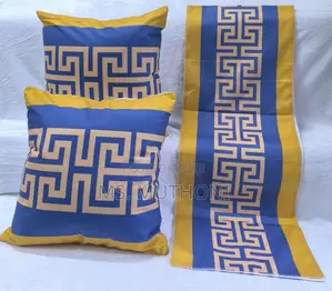 Decorative Bed Runners and Matching Cushions Set,