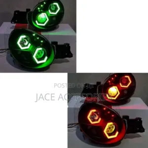 Hexagon Rgb  Car Angel Rings