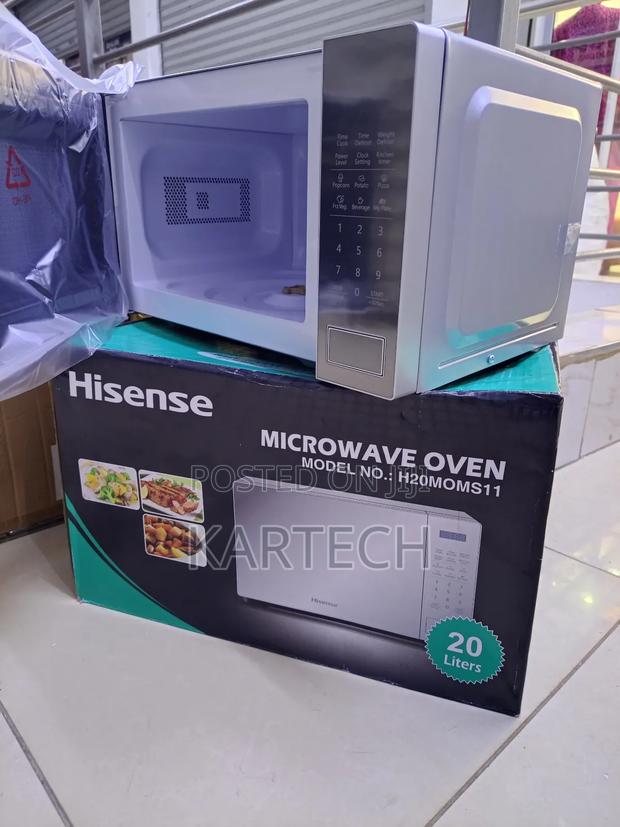 Hisense 20l Microwave Oven H20moms11 - Silver Led Display
