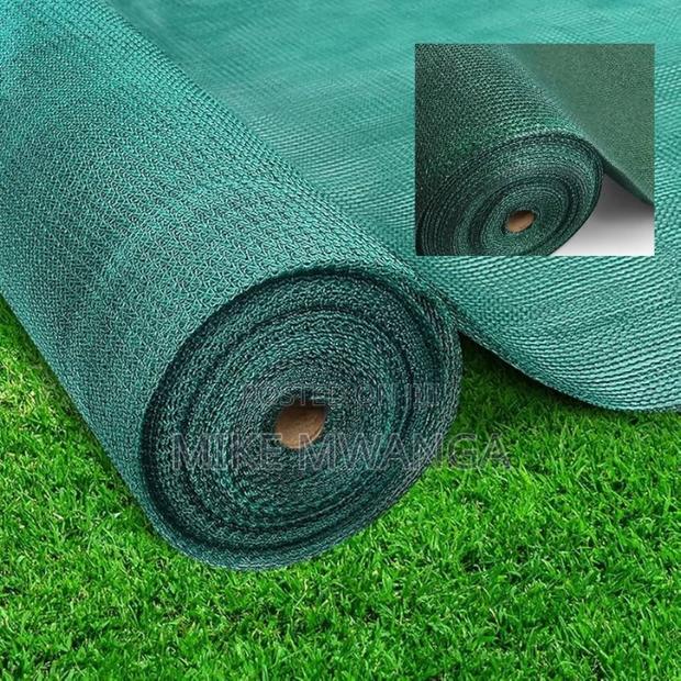 Dark Green Privacy Mesh - main view