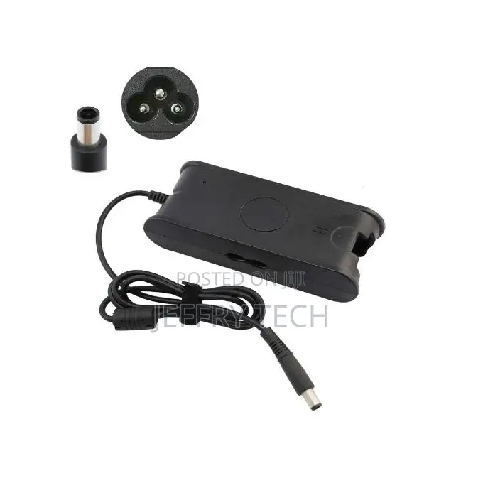 Adapter Charger Output 19.5v 4.62a, Input 100-240v for Dell
