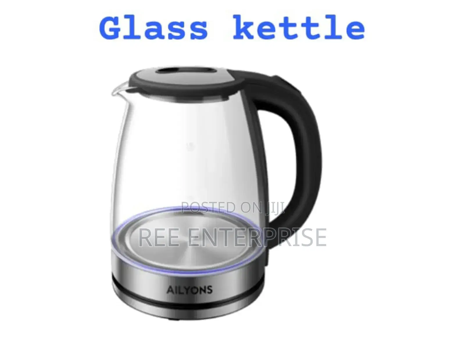 New Model 2.0 Litres Ailyons Glass Kettle