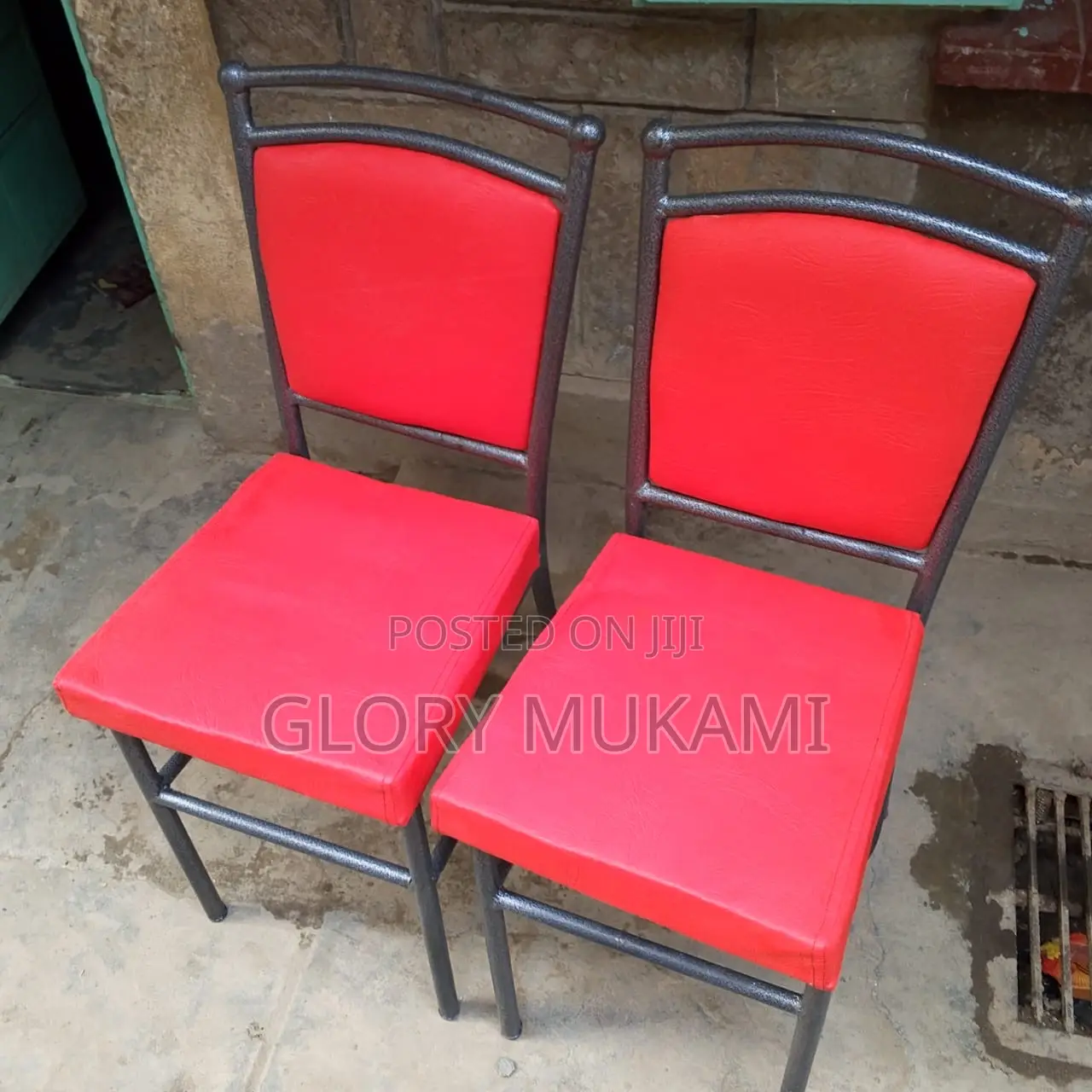 Restaurant And Bar Red Chairs