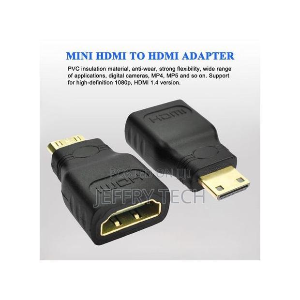 Mini Hdmi to Hdmi Female Connector Converter Adapter Camera