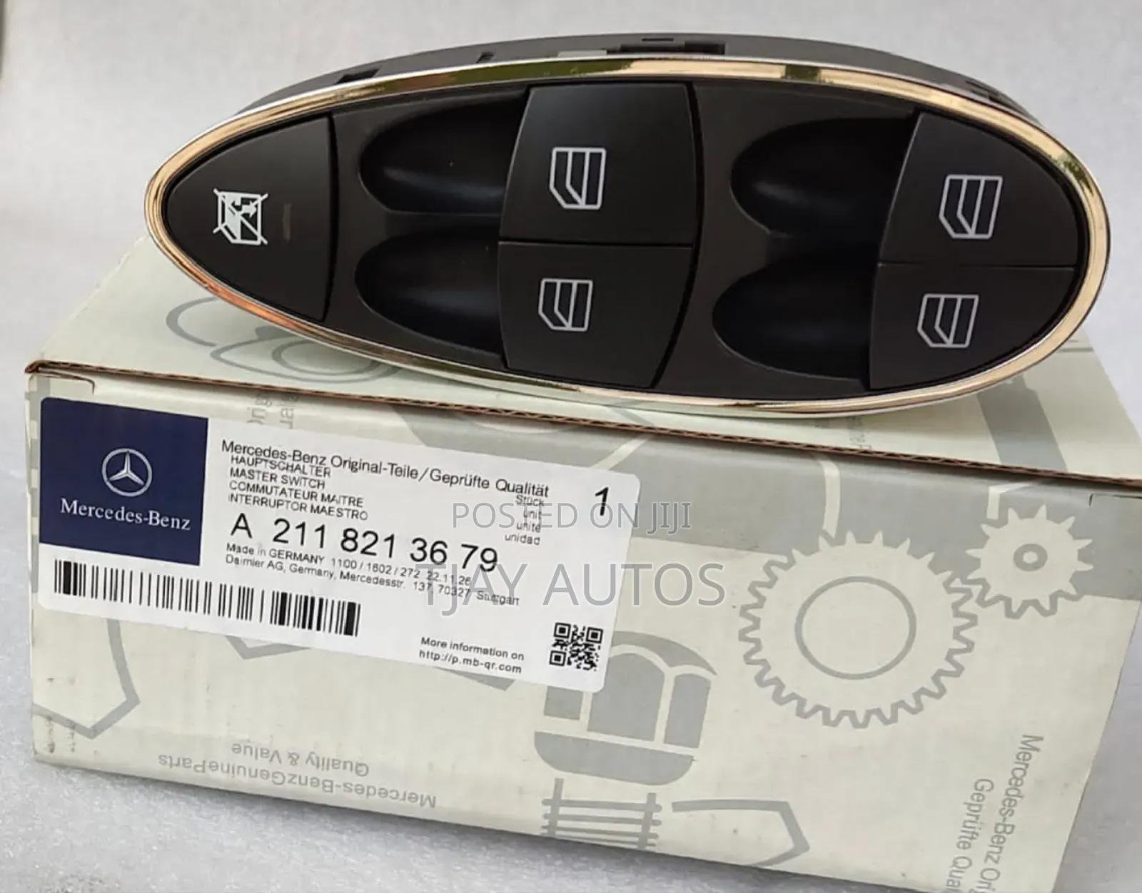Master Power Window Switch for Mercedes Benz E-Class W211