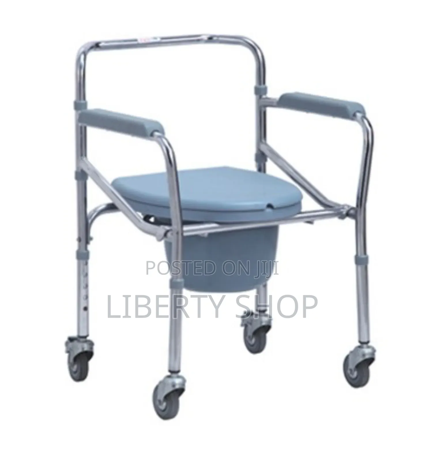 Hospital Commode Chair With Wheels