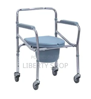 Hospital Commode Chair With Wheels
