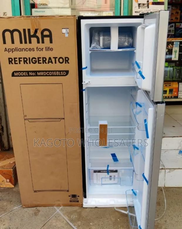 Mika 168litres Fridge Double Door