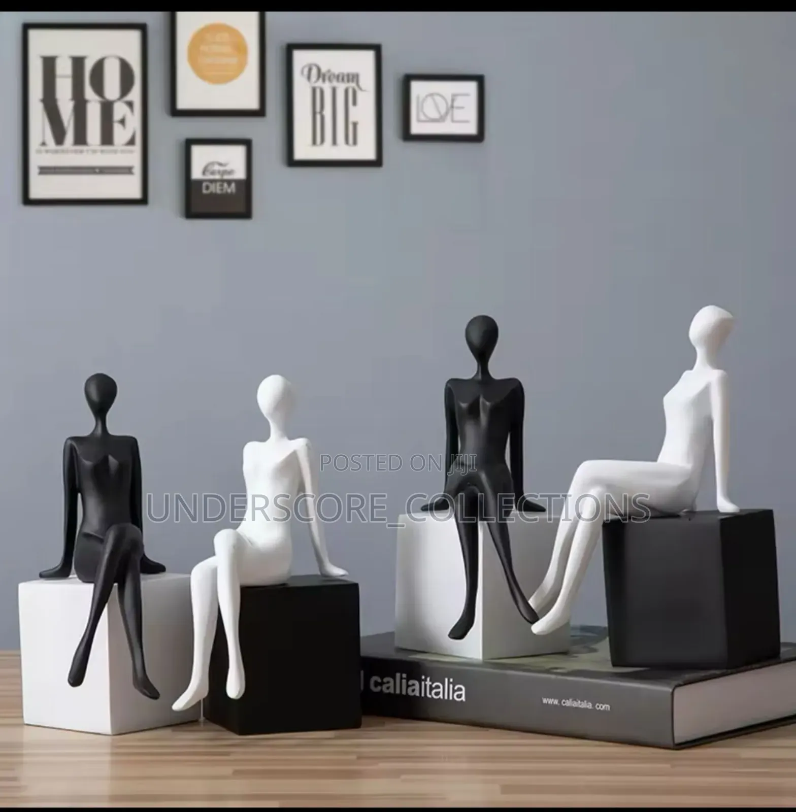 *Decorative Sitting Figure Model